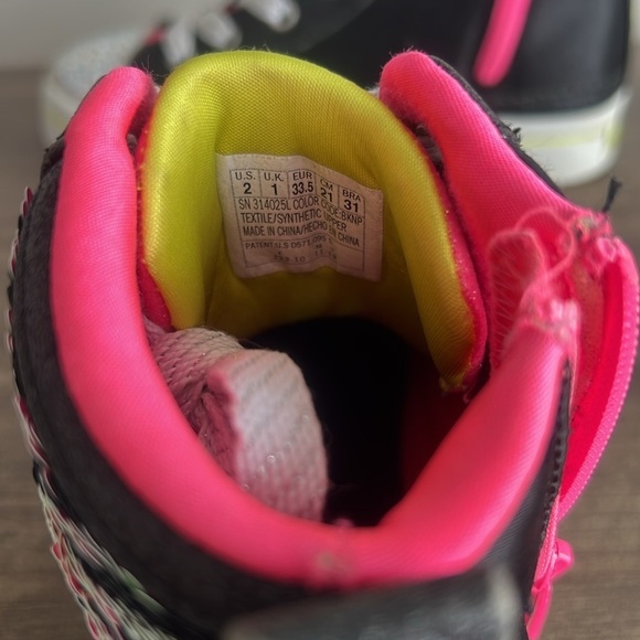 Skechers Flip Kicks High Top Youth Size 2 #874 - Picture 6 of 8